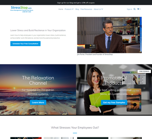 StressStop | Lower Stress and Build Resilience in Your Organization