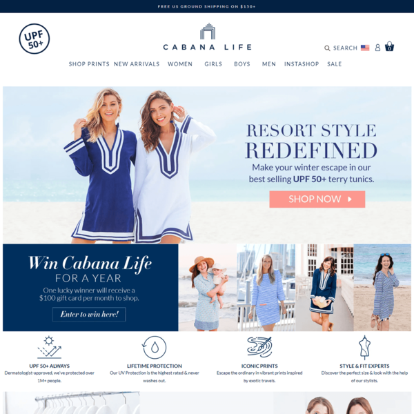 CabanaLife | Sun Protective Beachwear &amp; Swimwear